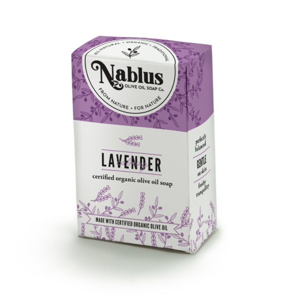lavender scent organic olive oil soap